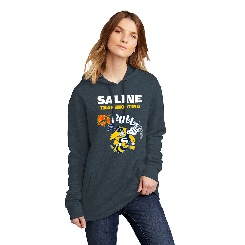 Next Level Pullover Hoodie- Heathered Navy