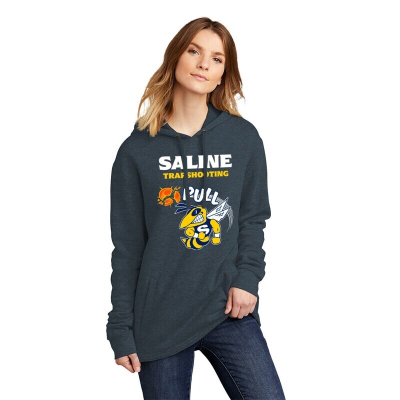 Next Level Pullover Hoodie- Heathered Navy