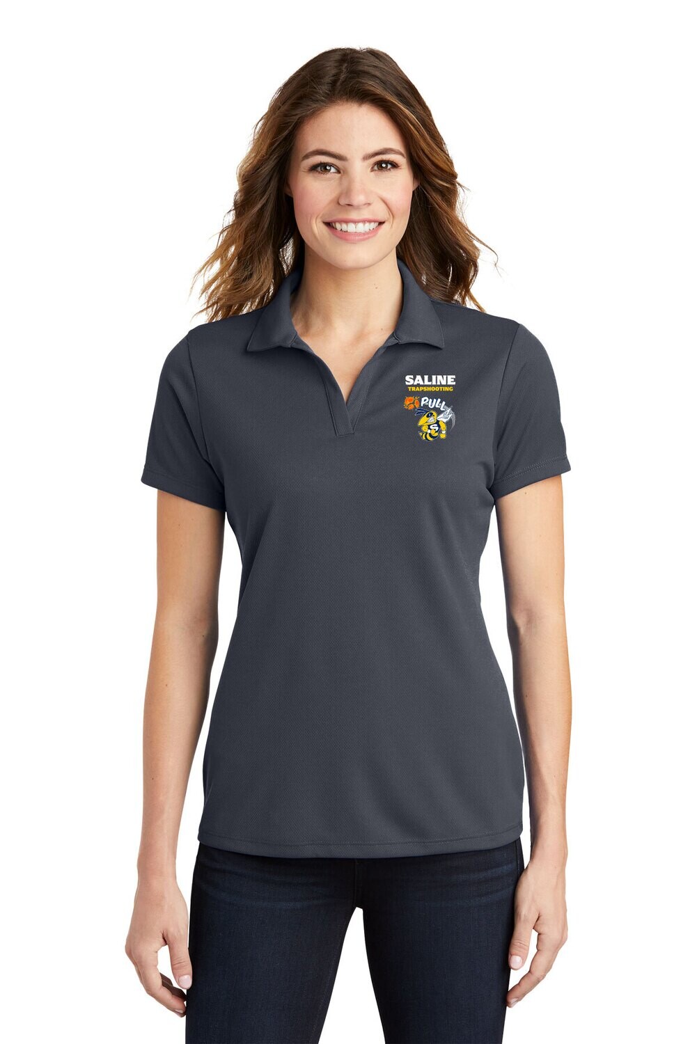 Women's Sport Tek Racer Mesh Performance Polo
