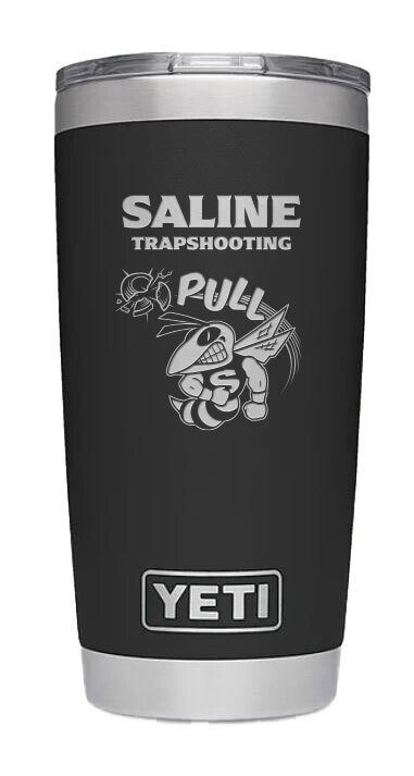 YETI Black Stainless Steel Tumbler - 20 or 30 oz