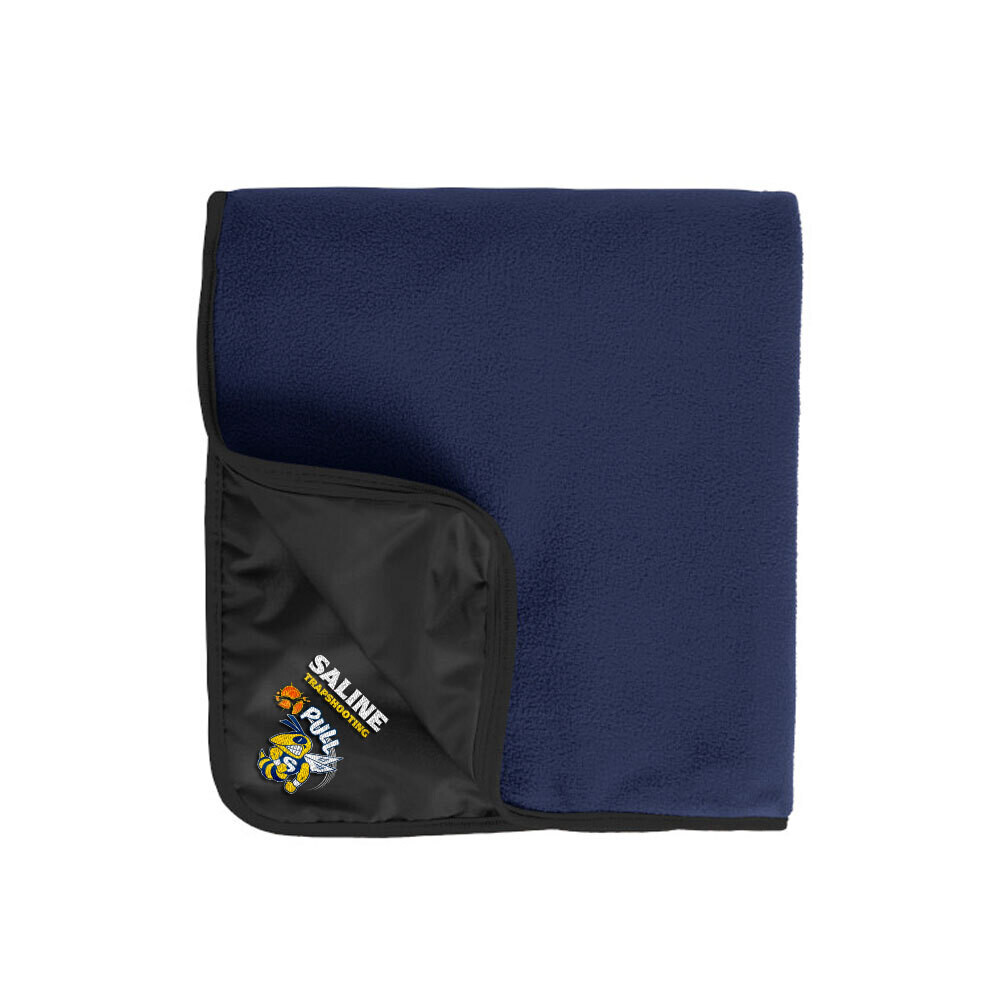 Port Authority Travel Fleece Blanket-Navy