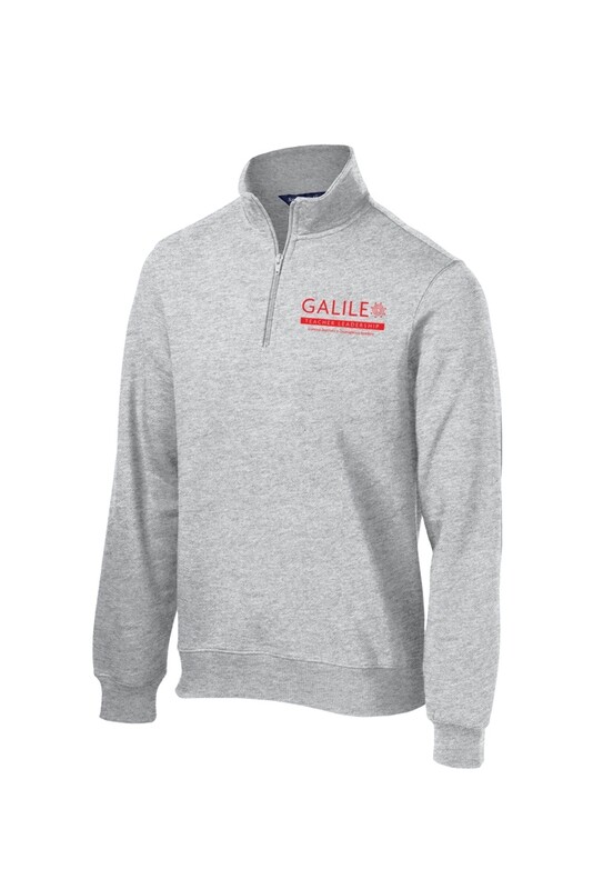 Men's 1/4 Zip Sweatshirt - Grey