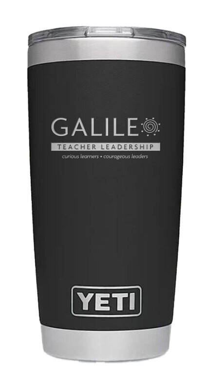 YETI Black Stainless Steel Tumbler - 20 or 30 oz