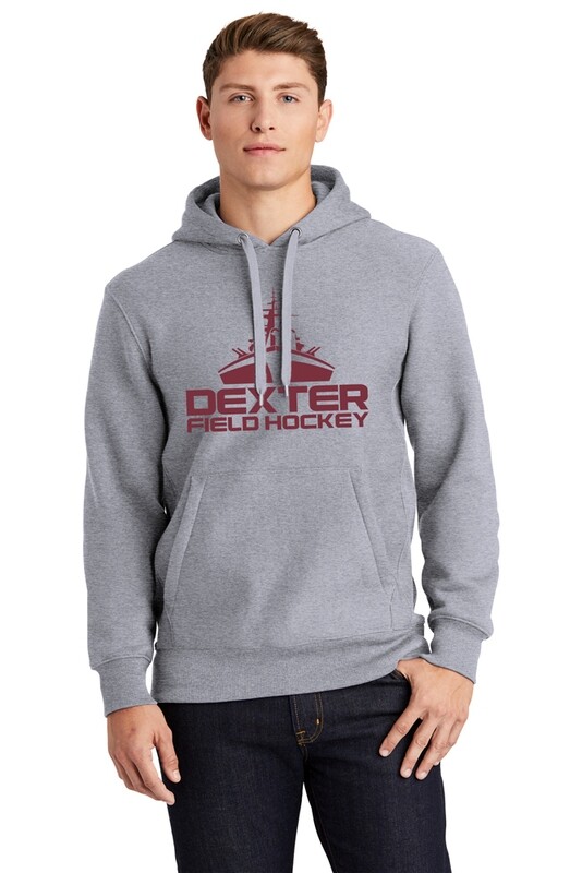 Adult Super Heavyweight Hooded Fleece-Black, Heather Grey, Maroon