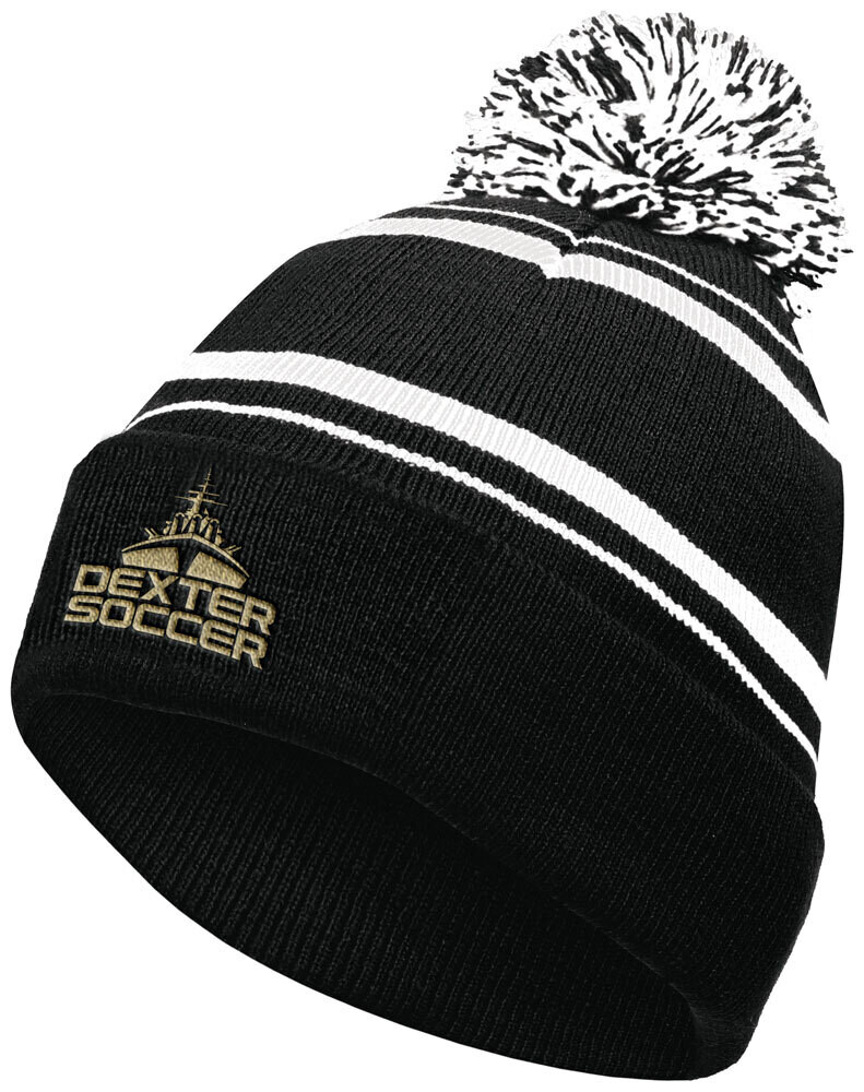 Homecoming Pom Beanie- Maroon or Black Homecoming Pom Beanie- Maroon or Black