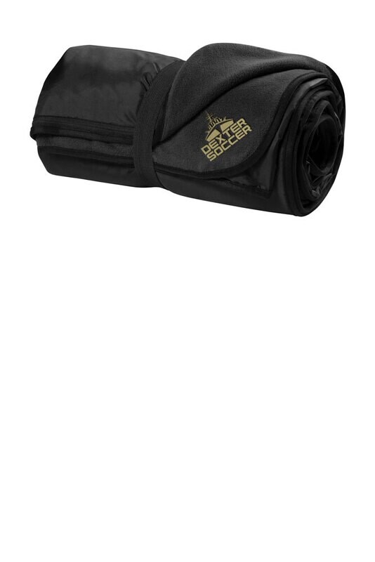 Fleece & Poly Blanket - Black