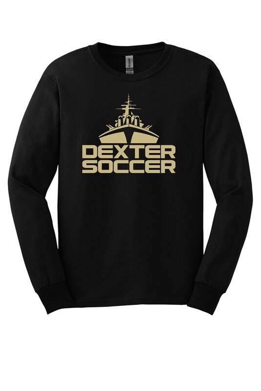 Soft Cotton Long Sleeve T-Shirt (Adult & Youth Sizes)- Black, Maroon