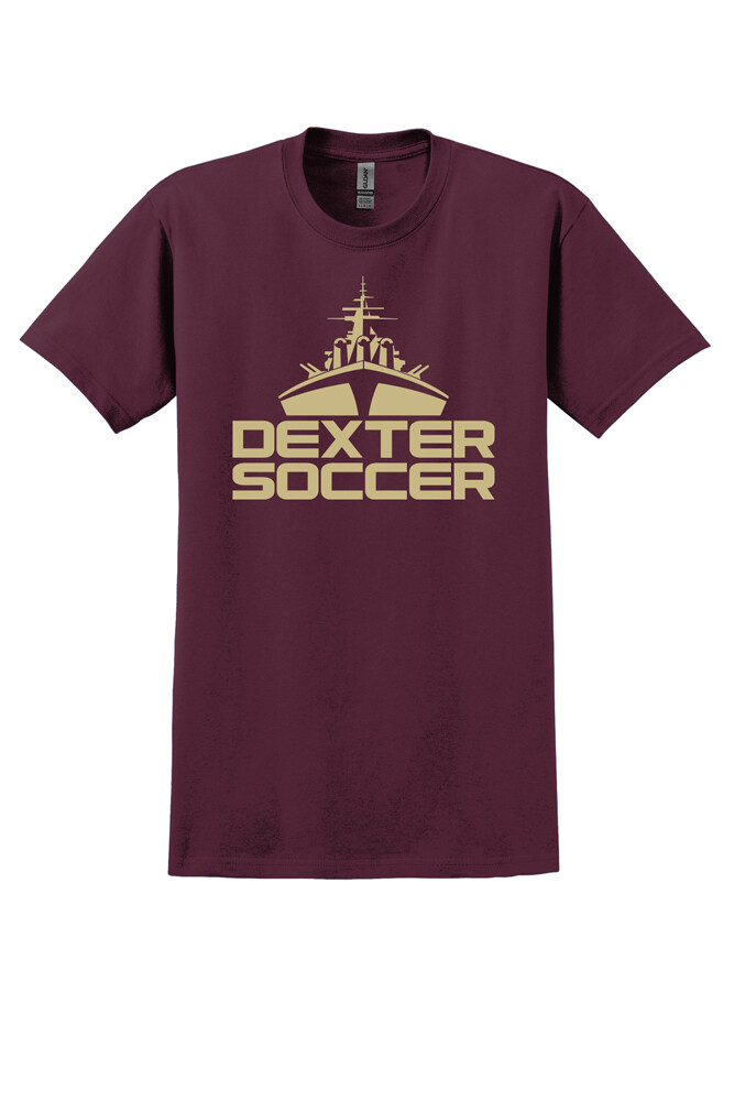 Soft Cotton T-Shirt (Adult & Youth Sizes)- Black, Maroon