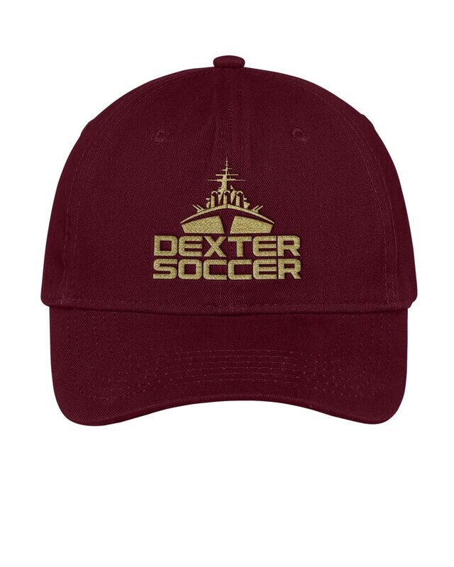 Brushed Twill Low Profile Cap - Maroon
