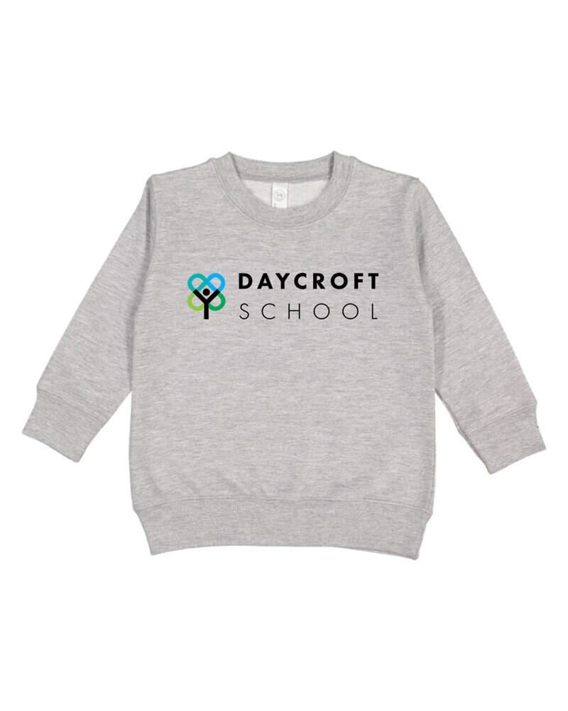 Toddler Fleece crewneck Sweatshirt- Navy, Grey
