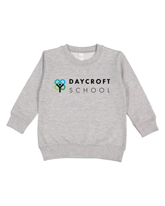 Toddler Fleece crewneck Sweatshirt- Navy, Grey
