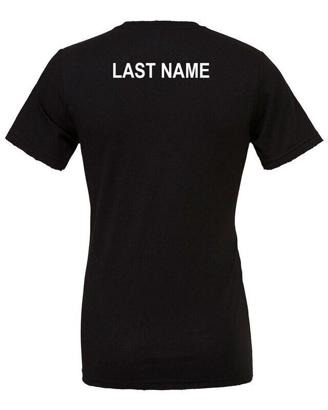 ALL STAR EDGE Unisex Jersey T-Shirt-Solid Black (Youth Sizes Available)