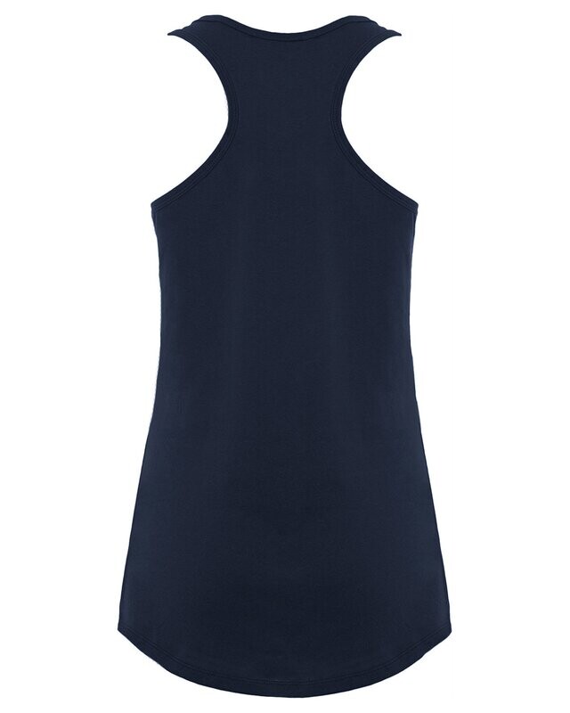 Dancers Edge Next Level Ladies' Ideal Racerback Tank-Navy