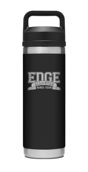 Yeti Water Bottle-Black 18oz/26oz *ALL STARS & FAMILY ONLY