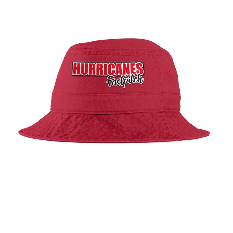 Bucket Hat-Black or Red