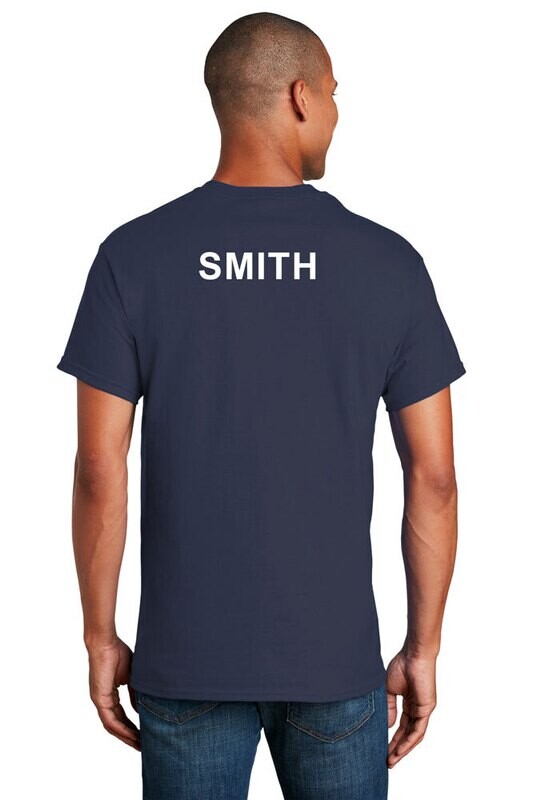 Unisex Cotton T-Navy (Available in Youth Sizes)