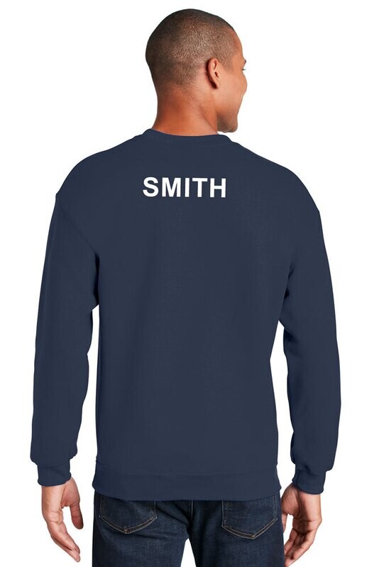Heavy Blend Crewneck Sweatshirt-Navy (Available in Youth Sizes)