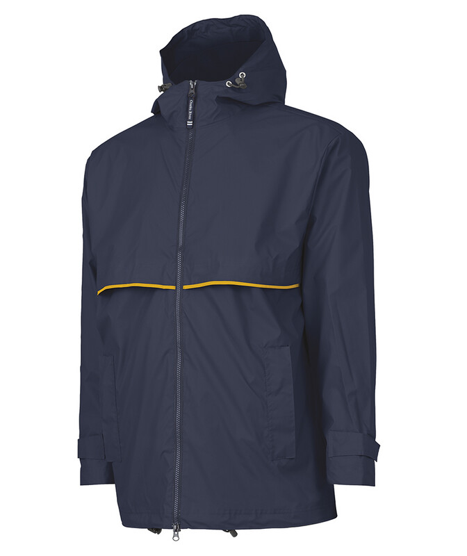 Charles River Rain Jacket- Navy