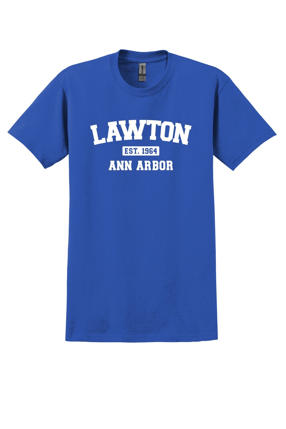 Unisex Cotton Tee-Royal or Athletic Heather Grey