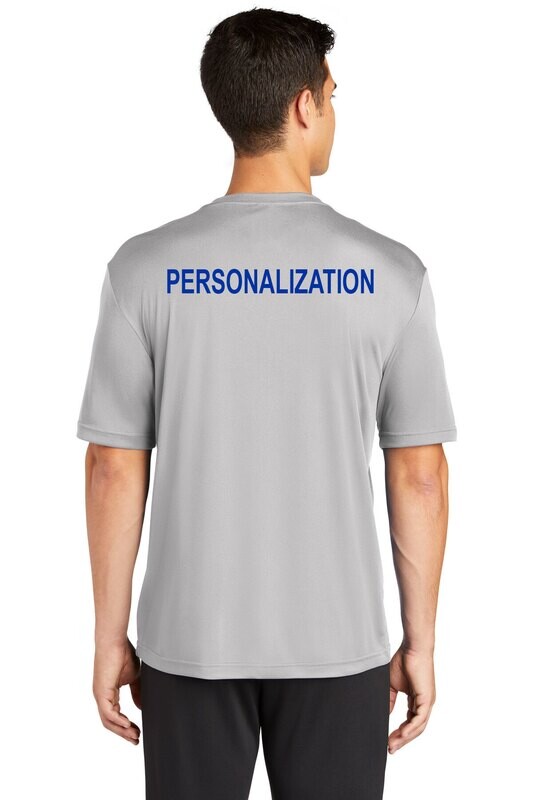 Unisex Performance Tee-Royal or Light Grey