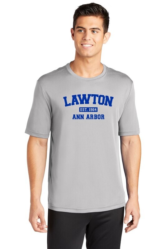 Unisex Performance Tee-Royal or Light Grey