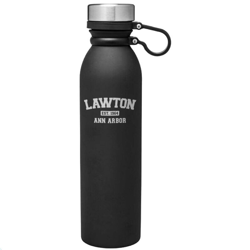21 oz. & 24 oz. Stainless Steel Thermal Bottle-Black