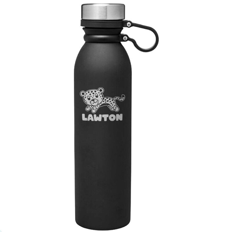 21 oz. & 24 oz. Stainless Steel Thermal Bottle-Black