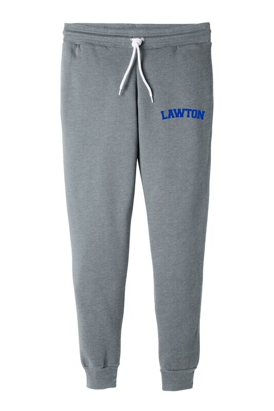 Bella & Canvas Unisex Jogger Sweatpants-Heather Grey