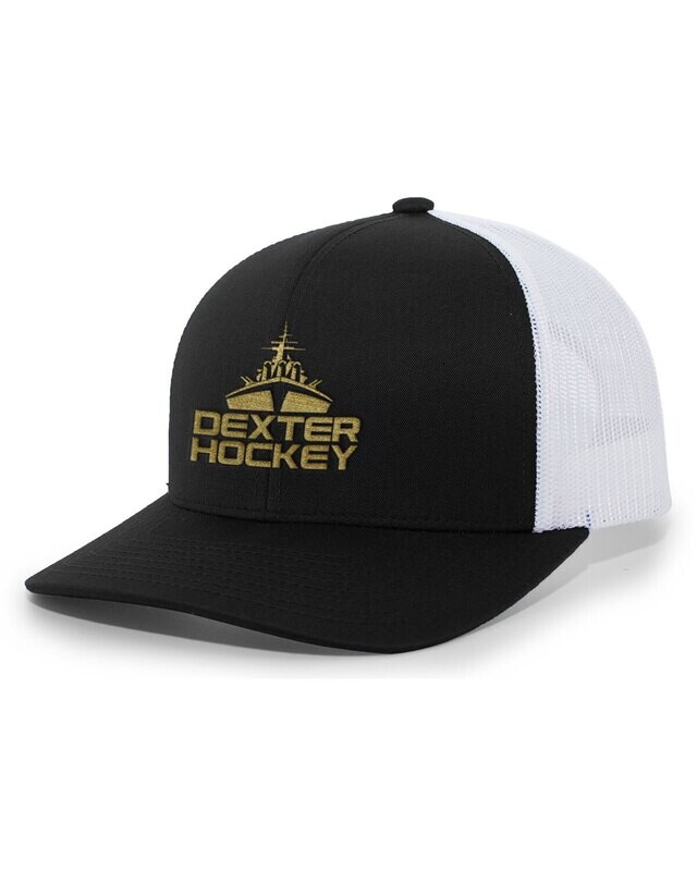 Trucker Snapback Cap: Maroon/White, Black/White, Graphite/Black, White/Black