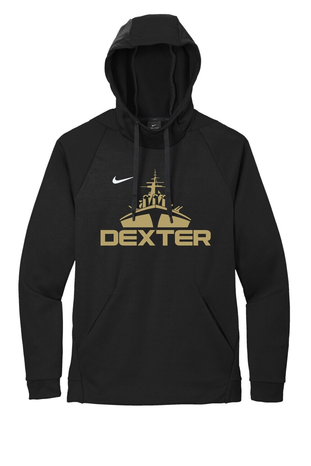 Nike Performance Hooded Sweatshirt - Black or Maroon