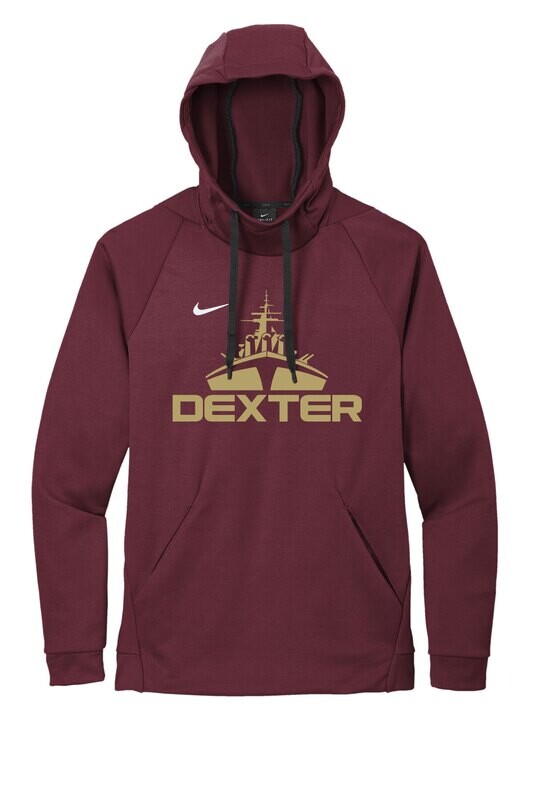 Nike Performance Hooded Sweatshirt - Black or Maroon