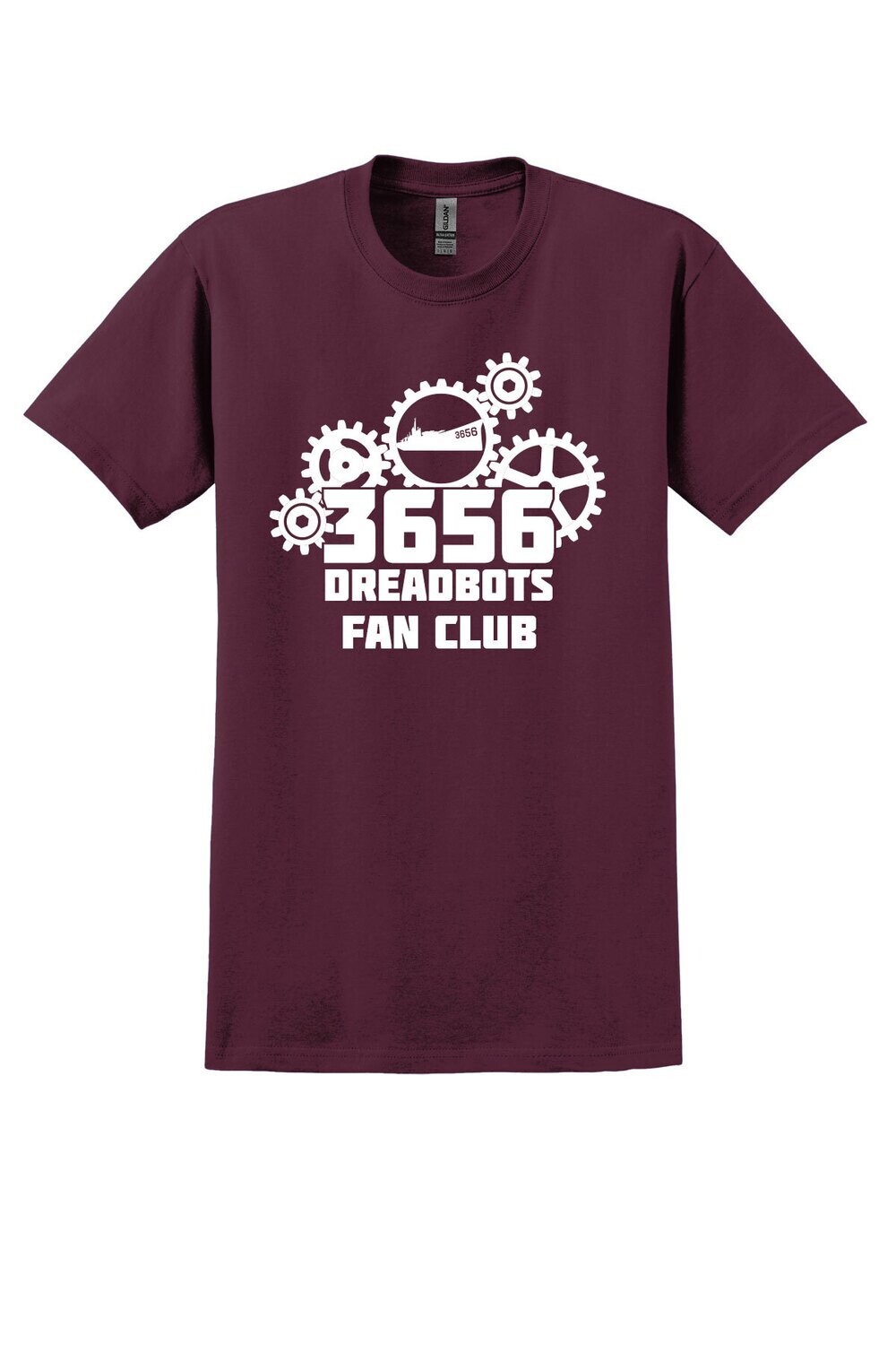 Cotton Tee-Maroon (Available in Youth Sizes)