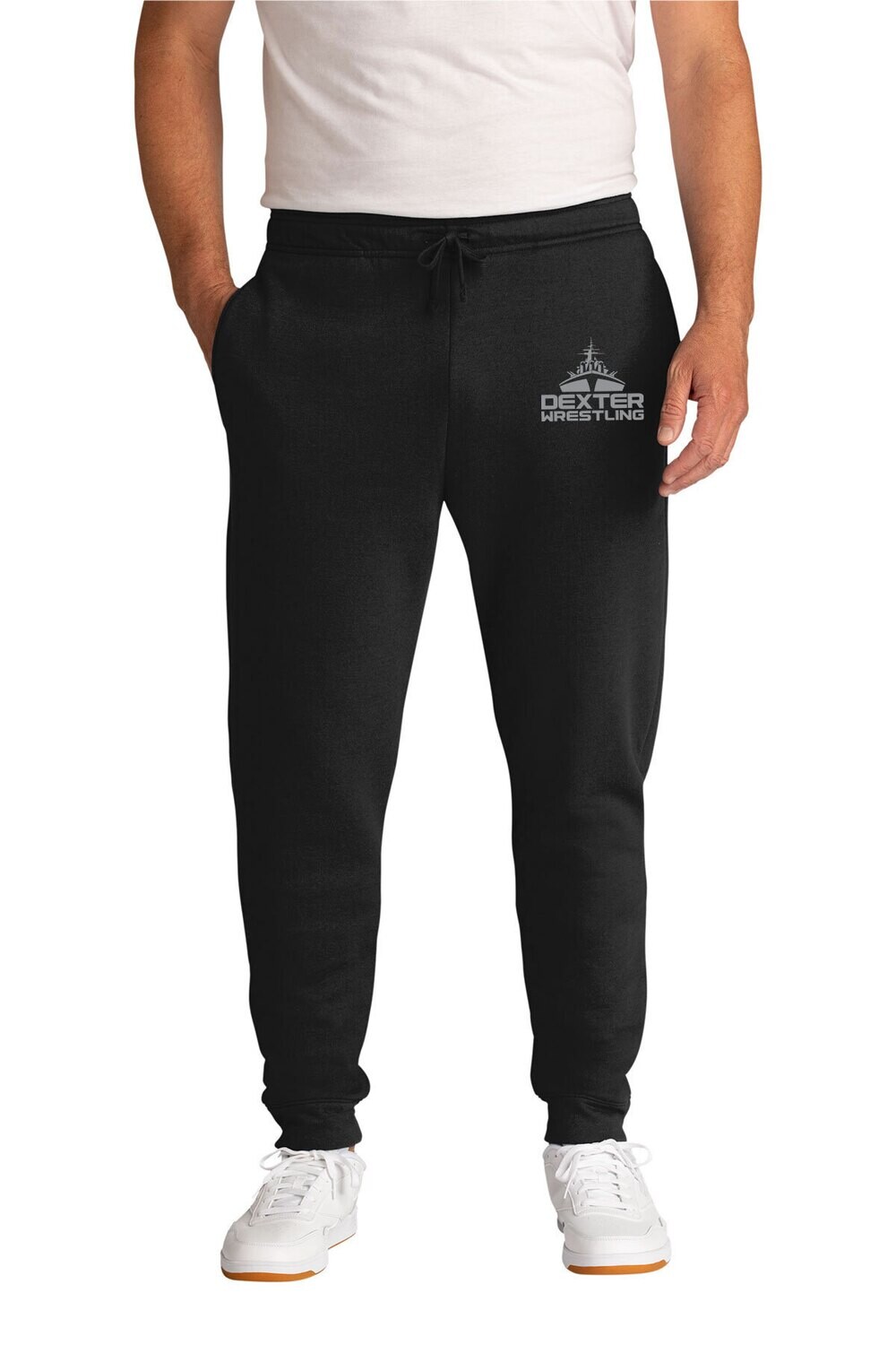*WRESTLERS* Fleece Joggers (Youth Available)- Black