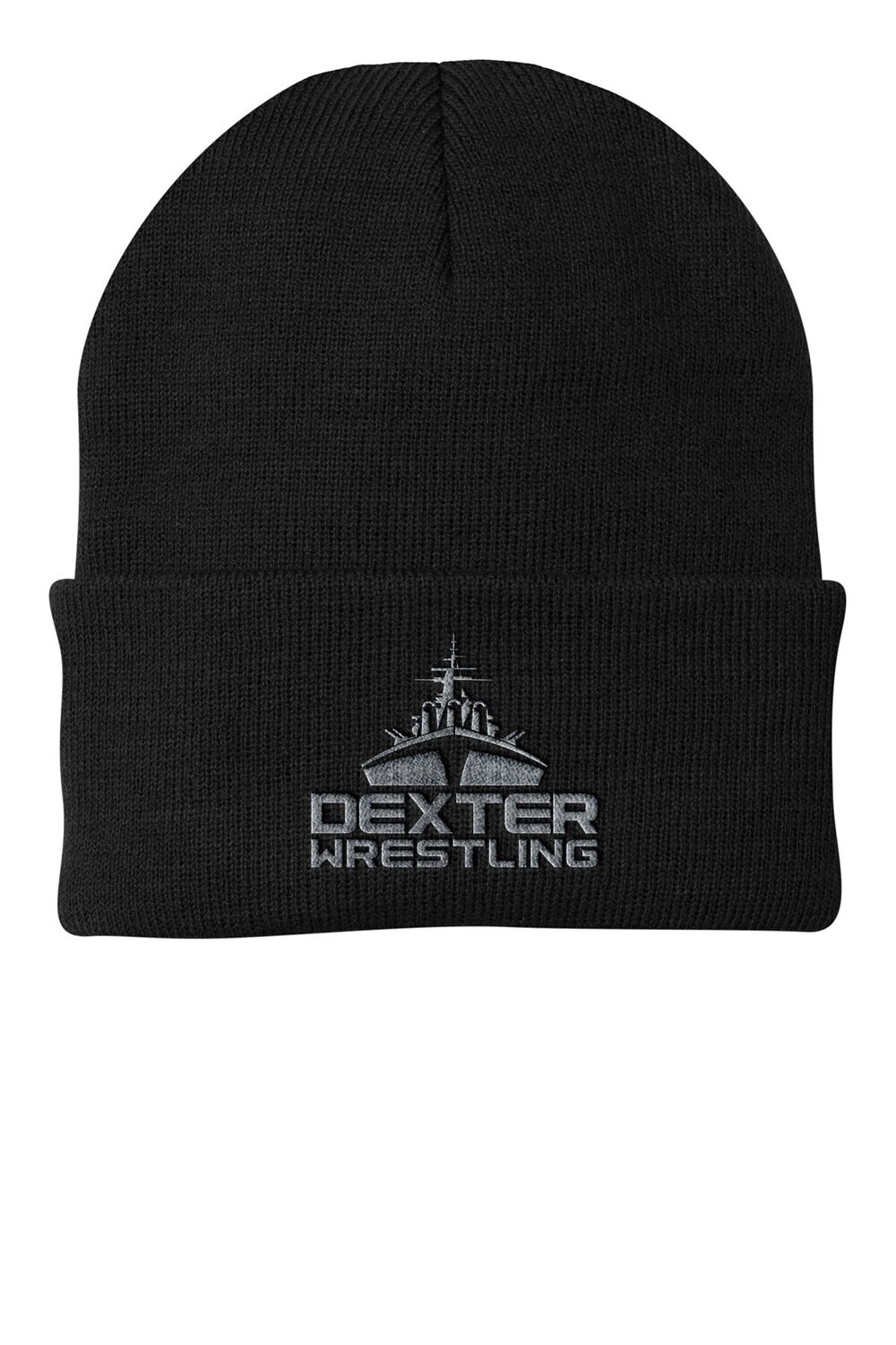 *WRESTLERS* Knit Beanie- Black