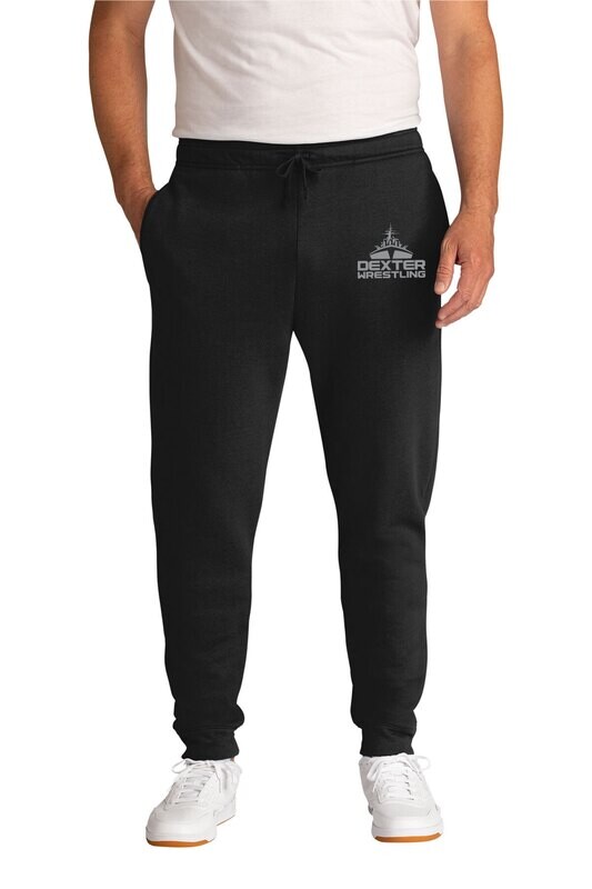 Fleece Joggers (Youth Available)- Black