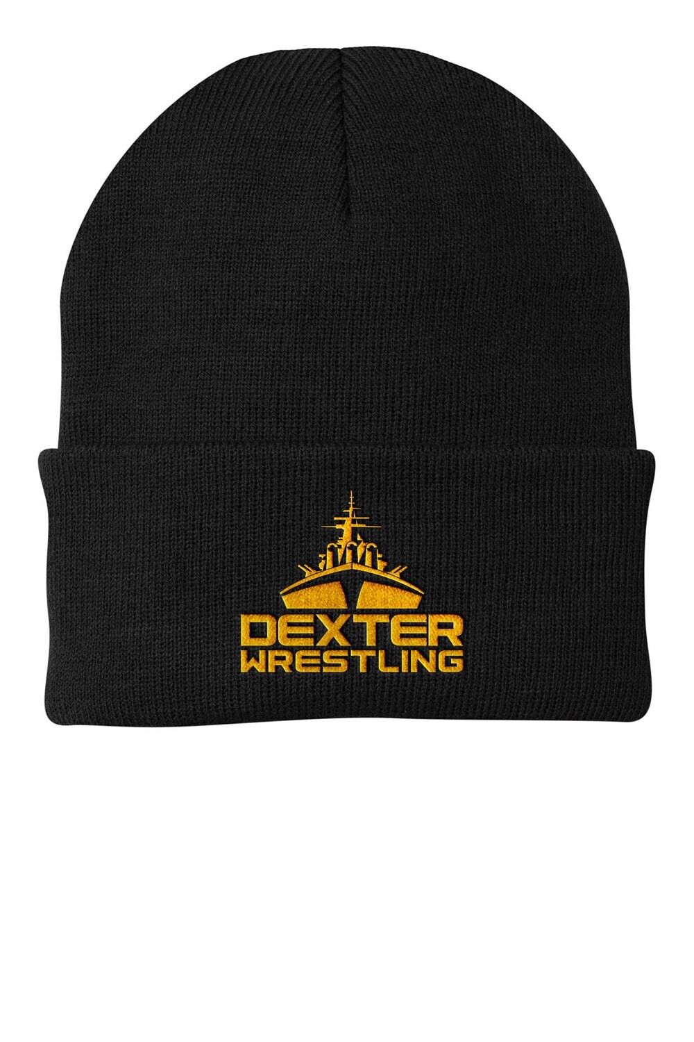 Knit Beanie- Black