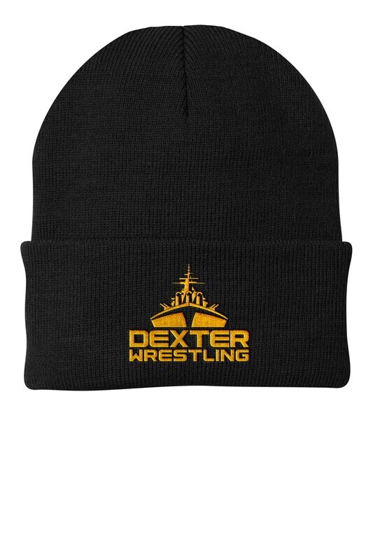Knit Beanie- Black
