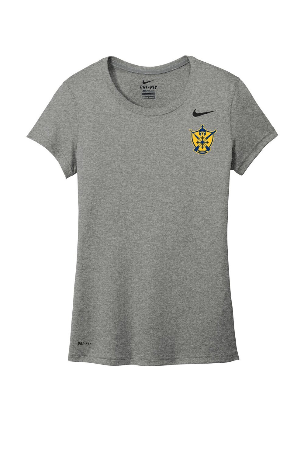 Nike Ladies Legend Tee-Grey/Navy Nike Ladies Legend Tee-Grey/Navy