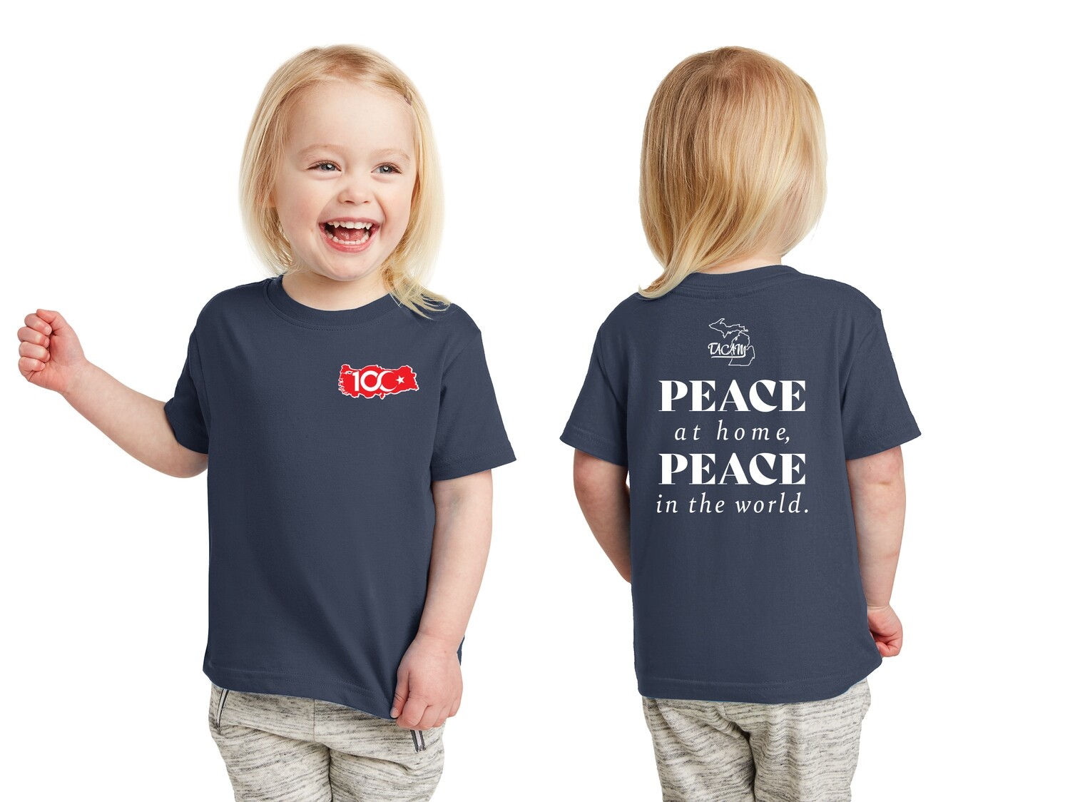 Toddler Fine Jersey Tee-Navy/Red/Royal/Athletic Heather/Black