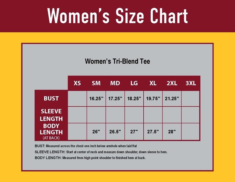 Women’s Tri-Blend Tee- Vintage Black, Vintage White, Grey