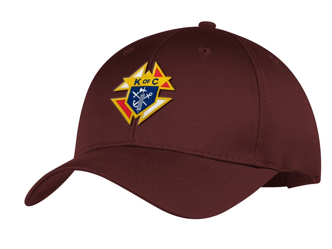Twill Cap (OSFA)- Maroon