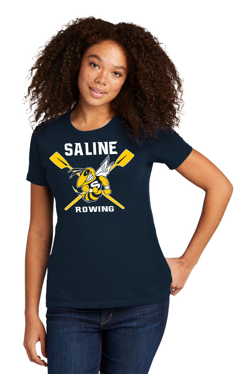 Women’s Cotton Tee- Navy