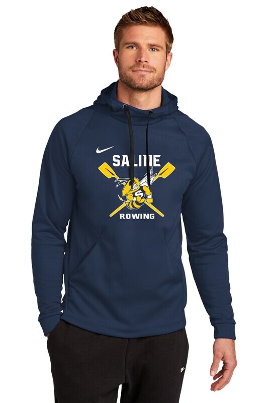 Nike Therma-FIT Pullover Fleece Hoodie -Navy