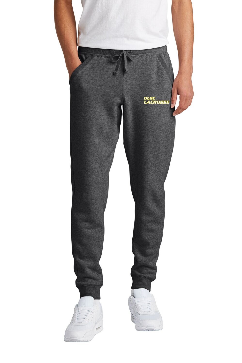 Unisex Drive Fleece Jogger-DK Heather Grey