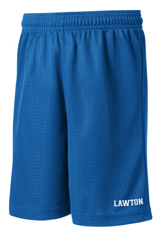 Youth Classic Mesh Shorts-Royal