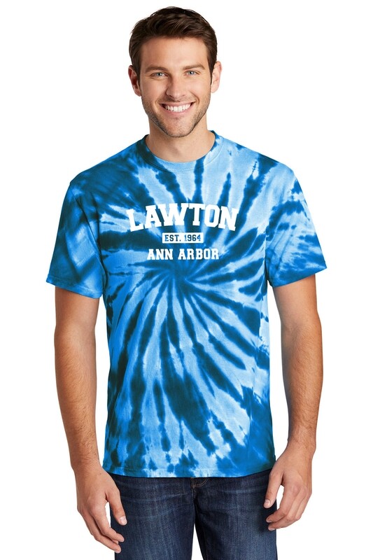 Unisex Tie-Dye Tee-Royal