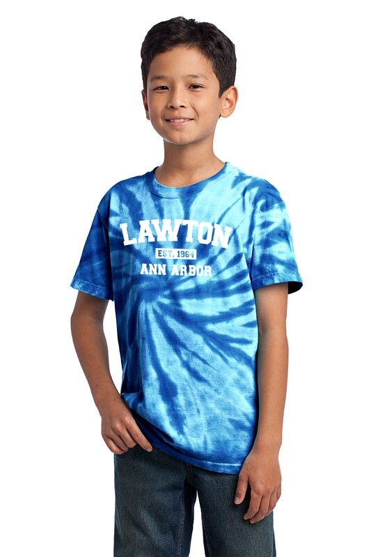 Youth Tie-Dye Tee-Royal