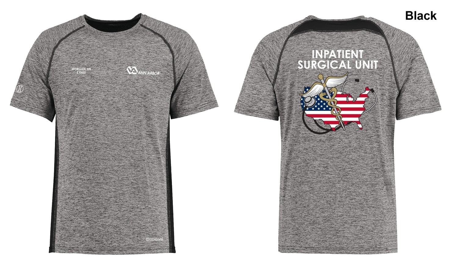 Unisex Electrify Coolcore Tee (STATE LOGO) - Black/Red/Grey/Royal/White/Navy Unisex Electrify Coolcore Tee (STATE LOGO) - Black/Red/Grey/Royal/White/Navy