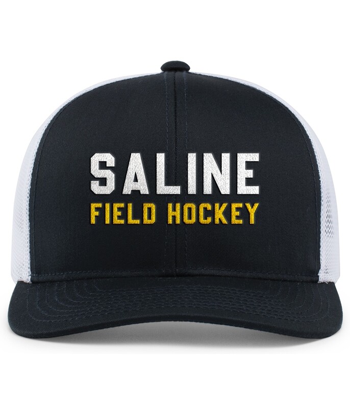 Trucker Snapback Cap  - Navy & White/Navy