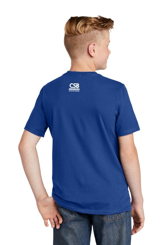 Youth Soft Cotton Tee-Deep Royal